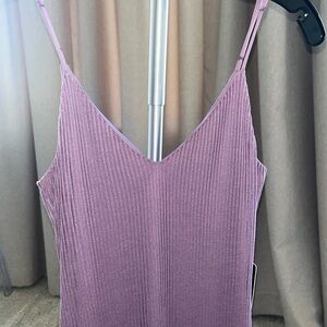 Lavender flowing dress NWT